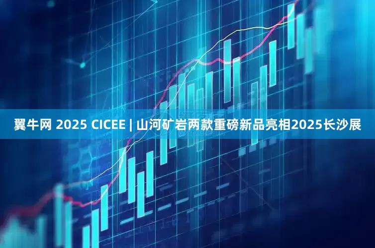 翼牛网 2025 CICEE | 山河矿岩两款重磅新品亮相2025长沙展